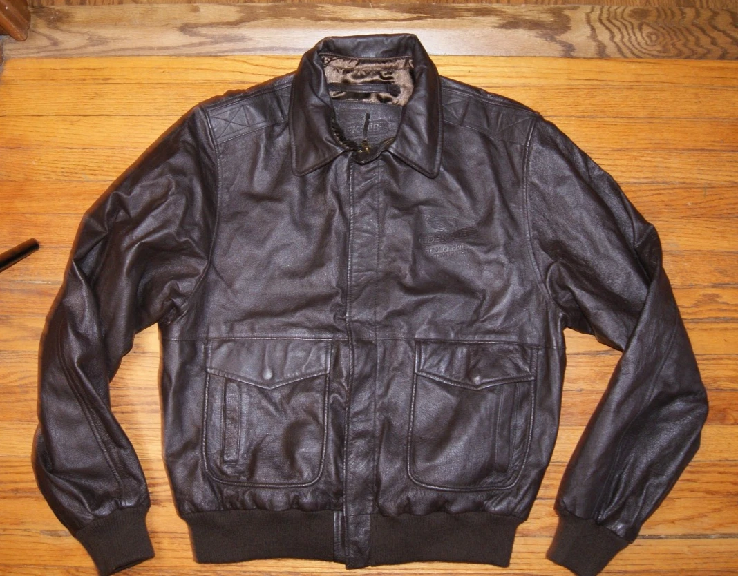 roots leather jacket products for sale | eBay