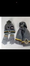 Image of Harry Potter Gryffindor Kids Hat Scarf and Gloves Set Brand New
