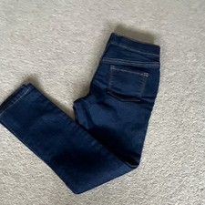 Cat  Jack Girls Jegging Jeans Size 10 Dark Blue Denim Stretch Pull On