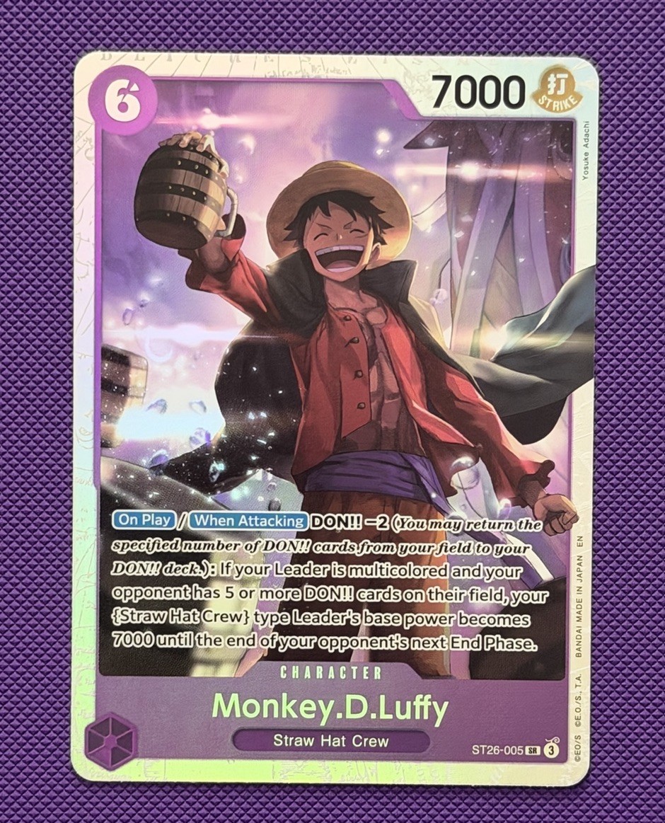 Monkey.D.Luffy (ST26-005) Starter Deck 26: PURPLE/BLACK Monkey.D.Luffy NM