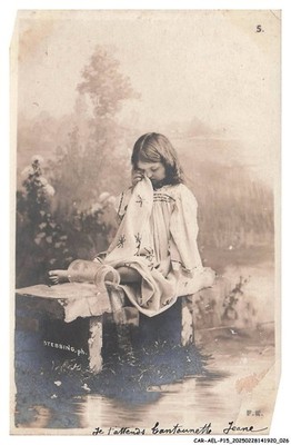 CAR-AELP15-0849 - CHILDREN - JE T'ATTENDS TANTOUNNETTE JEANNE