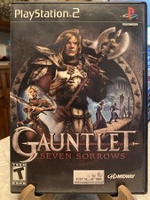 Gauntlet: Seven Sorrows (Sony PlayStation 2, 2005) CIB With Registration Card.