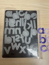 Alphabet Die Sets