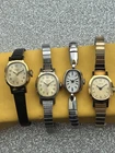 Lot 4x Timex  Vintage Automatic Women's Watch Exelent Work Great Condition