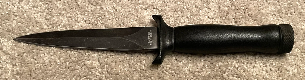 Explorer Knife In Collectible Vintage Factory Manufactured Fixed