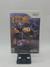 Igor Nintendo Wii Cib Complete Near Mint Tested Working Wii 
