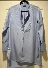 Gap Women’s Long Sleeve Tunic Top Sz. Med. $69 Light Blue