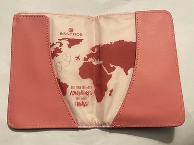 Adventure Awaits GET SUNKISSED Passport Holder Reisepass Hülle Rosa Pink Schutz