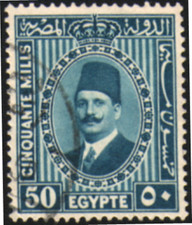 16000 Egypt Stamp Scott #145 King Fuad Fine Used Clean Back