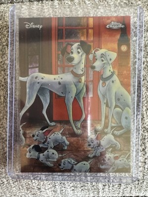 2026 Topps Chrome Disney Art of Disney 101 Dalmatians #AD-4 Case Hit SSP