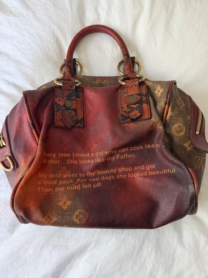 Louis Vuitton x Richard Prince Monogram Jokes Man Crazy Traveling Bag M95737