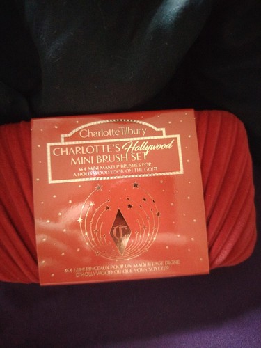 CHARLOTTE TILBURY LIMITED EDITION HOLLYWOOD MINI BRUSH SET x4 MAKEUP BRUSHES