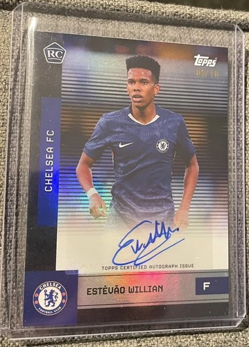 Topps Chelsea Team Set 25/26 Estevao Willian Autograph /10 Rookie Card