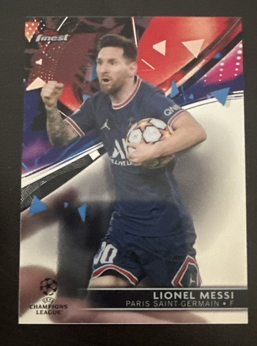 2021-22 Topps Finest Uefa Champions League - Lionel Messi #1