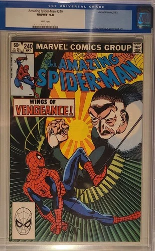 AMAZING SPIDER-MAN #240 CGC 9.8 VULTURE WHITE PAGES (1983)