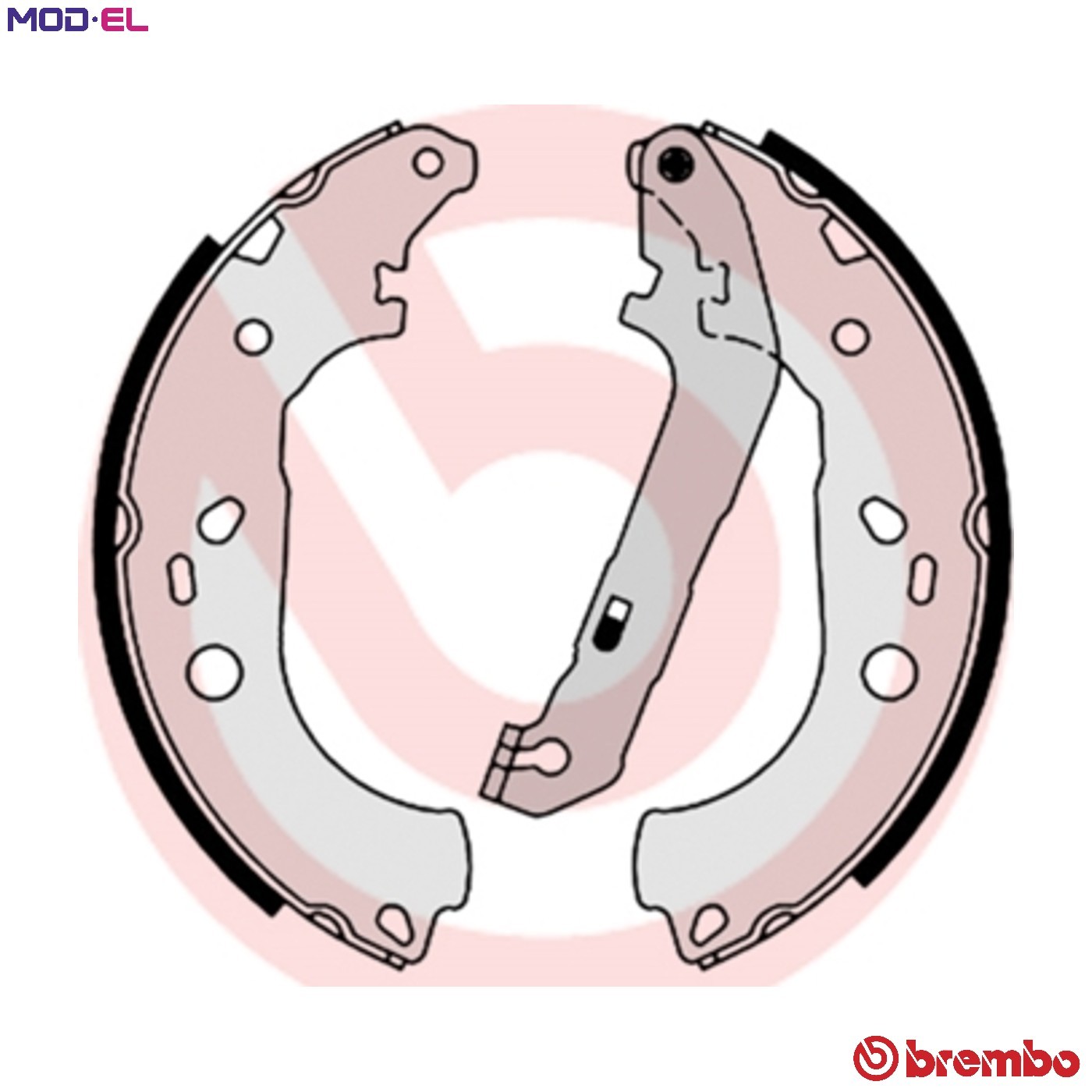 2x ✅Fits BREMBO S 24 534 BRAKE SHOES. FORD FOCUS II 04-11 ⭐UK Seller⭐ - Image 22