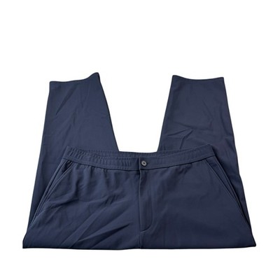 Theory Precision Pointe Deep Navy Blue Current Performance Pant Size 36x26 