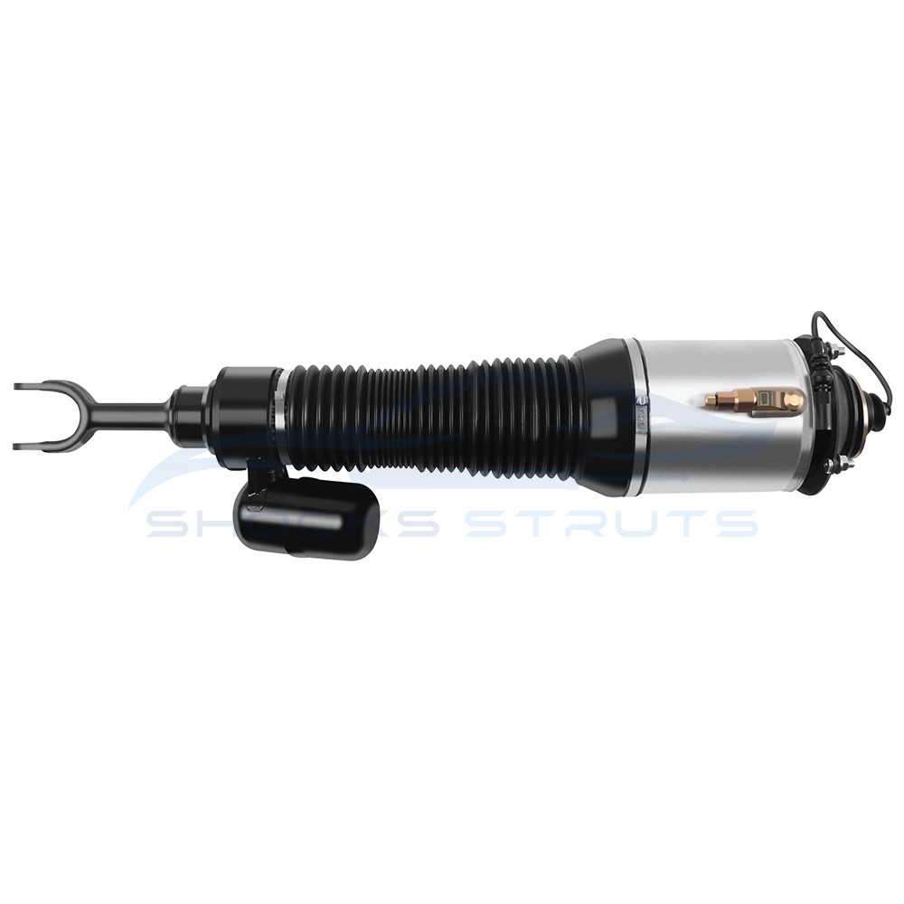 2PCS Front Air Suspension Shock + 1x Compressor For Bentley Continental Phaeton