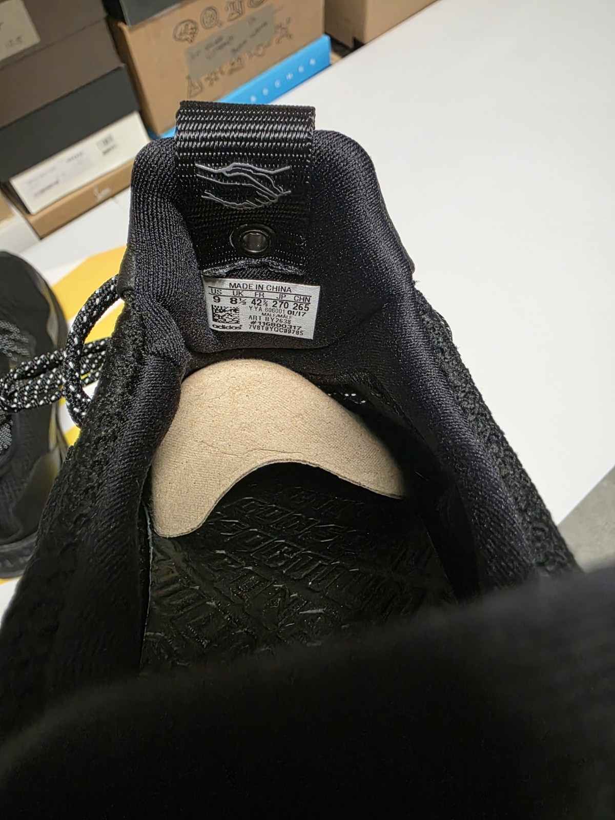 adidas HAVEN x UltraBoost Uncaged Triple Black BY2638 image 7