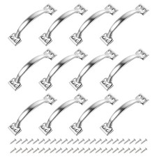 Door Pull Handles 12pcs 138mm5.43 Long Iron Door Handle With Screws Door Pull Handles 12pcs 138mm5.43 Long Iron Door Handle With Screws