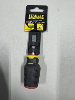 Stanley Fatmax 1/4 X 1/3/4 Screwdriver