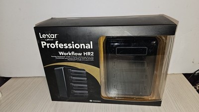 Lexar Professional Workflow HR2 Four-Bay Thunderbolt 2 and USB 3.0 Hub Reader