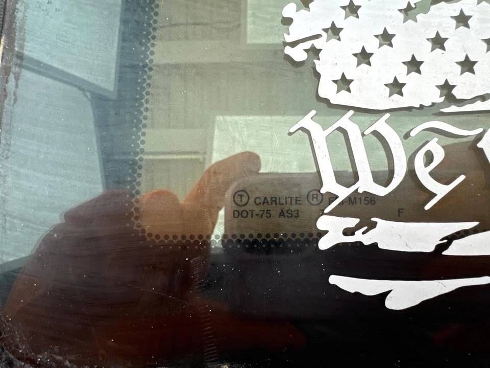 Cuarto de cristal ventana trasera derecha Ford Ranger 1993-1997 OEM Foto 4 de 4