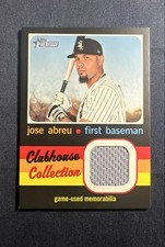 2020 Topps Heritage High Number - Clubhouse Collection Relics José Abreu 