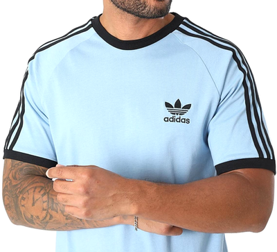 NEW MENS ADIDAS ORIGINALS CALIFORNIA 3 STRIPES TREFOIL SHIRT ~SIZE