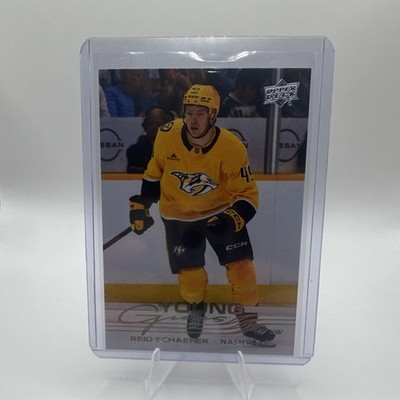 Upper Deck Extended Series Young Guns Rookie Reid Schaefer #733 Predators NHL