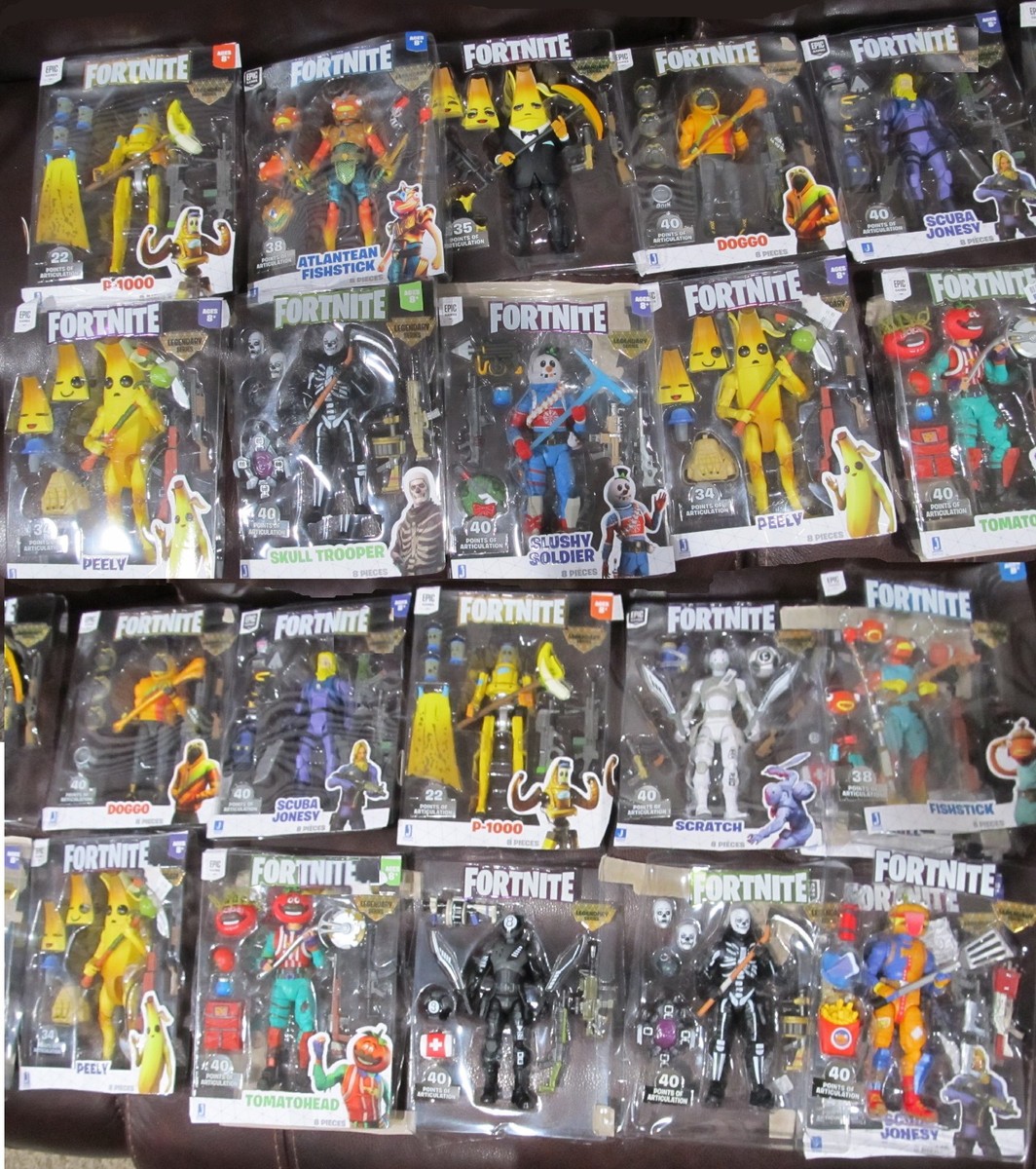 Fortnite LEGENDARY SERIES ACTION FIGURES Loose Jazwares 6 Inch