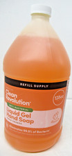 Clean Revolution anti-bacterial liquid gel hand soap Fresh orange 128oz 0.27 per fl oz