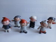 Mainzelmännchen Goebel 60er Jahre 11 cm 6 Fi...