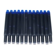 Tibaldi Deluxe Fountain Pen Cartridges Premium Ink 3 Colors Royal Blue Black