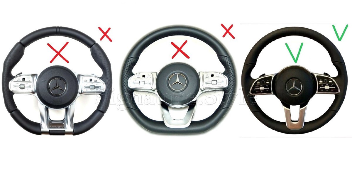 Mercedes B GLA GLB EQA EQB W247 H247 H243 X247 X243 steering wheel 