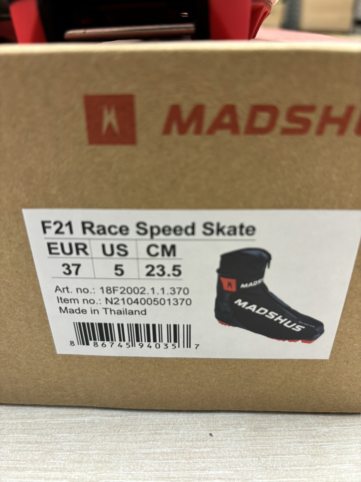 SALOMON STIVALE NORDICO MADSHUS RACE SPEED SKATE VARIE MISURE 37 38 40 45. NUOVO