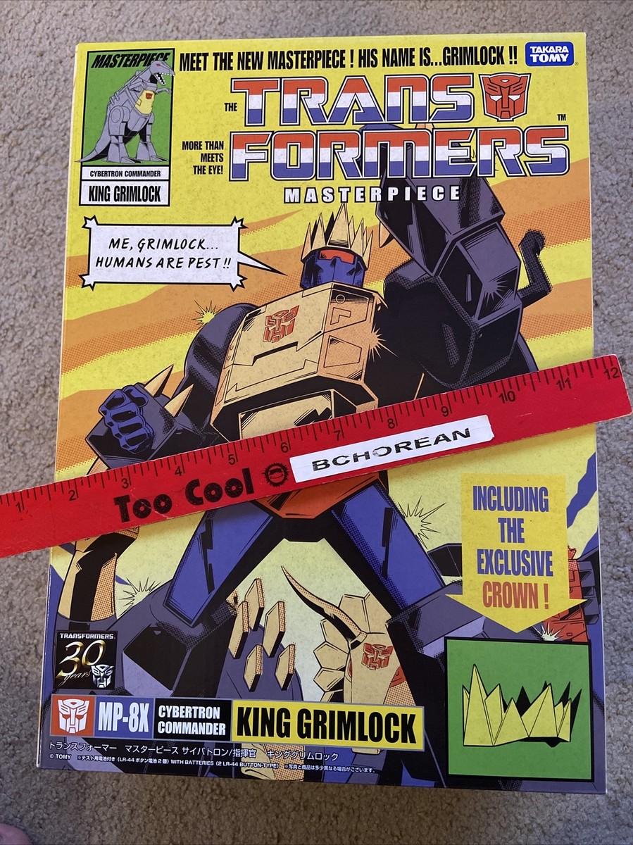 Transformers Masterpiece King Grimlock Takara Tomy Comic
