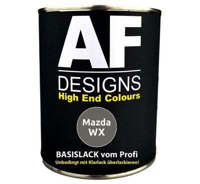 0,25L Autolack für Mazda WX Med. Charcoal Grey Metallic spritzfertig