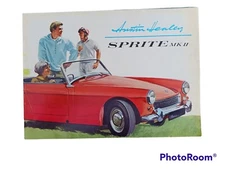 1964 Austin Healey Sprite MK II NOS Original Sales Brochure ENGLAND