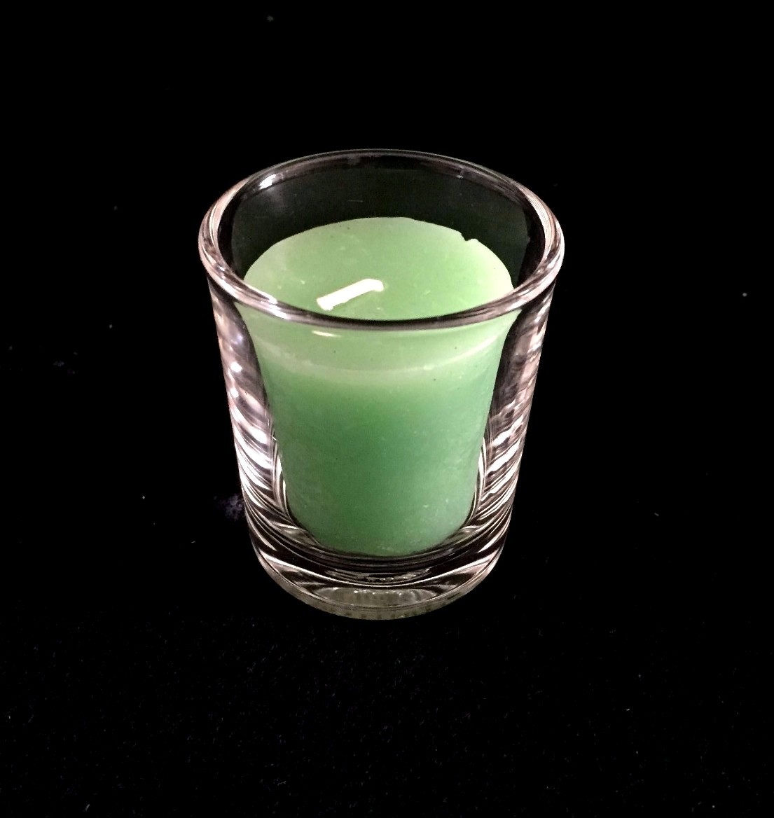 12pc Clear Shot Glass Candle Holder 6cm Tall tealight votive candle