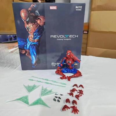 Kaiyodo Revoltech Amazing Yamaguchi Spider-Man Ver.2.0 Action Figure PVC Gifts