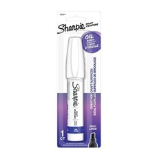 Sharpie Paint Marker Oil Base Bold Point White School Office Arts Crafts Home