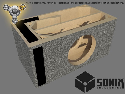 STAGE 3 - PORTED SUBWOOFER MDF ENCLOSURE FOR MTX 7515 SUB BOX - Picture 3 of 10
