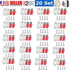 20 X Strong Magnetic Door Closer Cabinet Cupboard Catch Latch Ultra Thin Closure