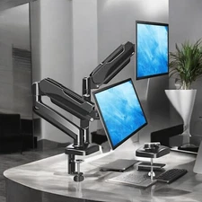 Dual Monitors Desk Mount Universal Up To 32 Inch NWT