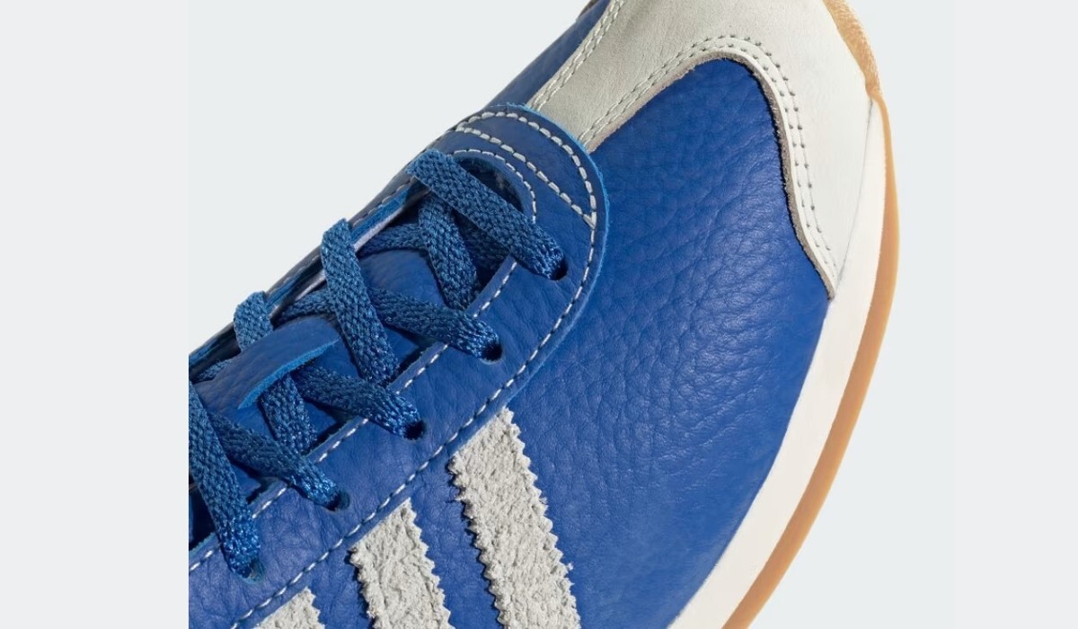 Adidas Women's Country OG Blue / Off White JI1345 Leather | eBay