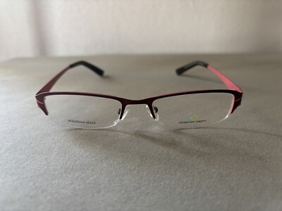 Collection Creativ Brille Edelstahl Nylor Mod. 1429 Col. 690 Sz. 50/18-135 Neu