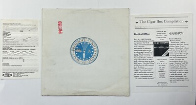 Promo 12  Record Music From Cigar Box Compilation The Oral Office & Espiritu EX