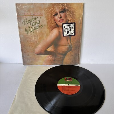 Original BETTE MIDLER Thighs & Whispers VINYL Album 12