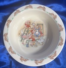 Royal Dulton Bunnykins Cereal Bowl plate Wallpapering